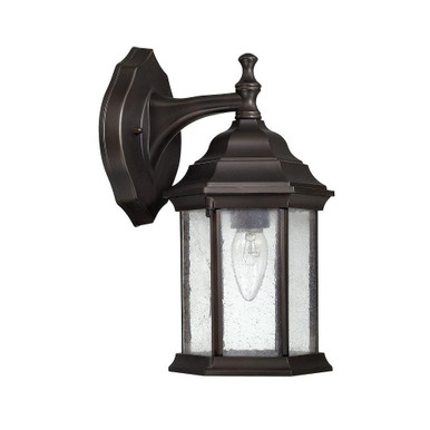 Main Street 1 Light Outdoor Wall Lantern 12 Inch Wide by Capital - 9832