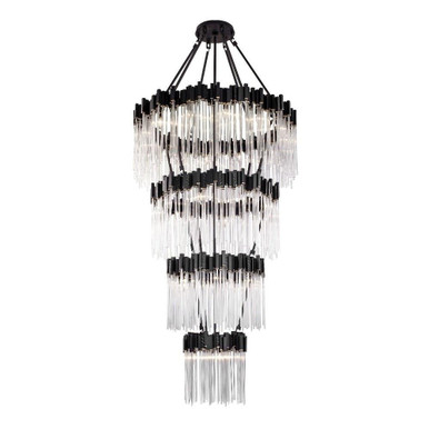 Matrix 30 Light Oversized 4 Tier Chandelier by Varaluz - 309C30