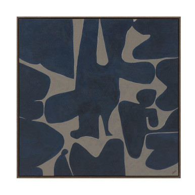 Valerio Framed Canvas Art 50 Inch Tall and 50 Inch Wide by Renwil Inc - OL2254