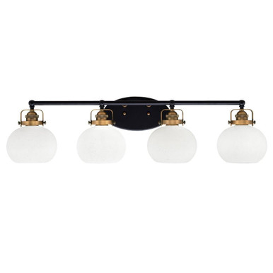 Easton 4 Light Vanity Light 36.5 Inch Length by Toltec - 1934-MBBN-202