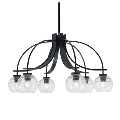 Cavella 6 Light Large Chandelier by Toltec 3926-5112 - 3926-5112