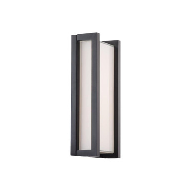 Axel 20W 1 LED Light Outdoor Wall Mount by dweLED - ws-w44011-bk