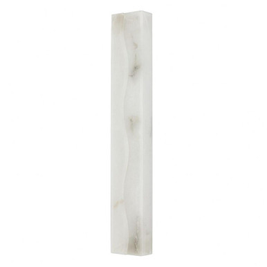 Sanger 15W 1 LED Light Wall Sconce 33 Inch Tall by Hudson Valley - 7933-SWH/PN