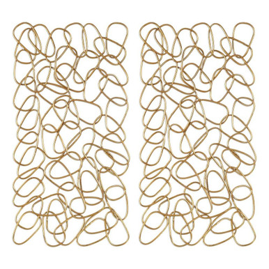 In The Loop 37.5 Inch Wall Art (Set of 2) by Uttermost - 04124