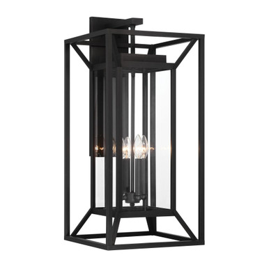 Harbor View 4 Light Clear Glass Outdoor Wall Lantern by Minka Lavery - 71267-66-C