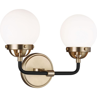 Cafe 2 Light Vanity Light by Visual Comfort Studio - 4487902
