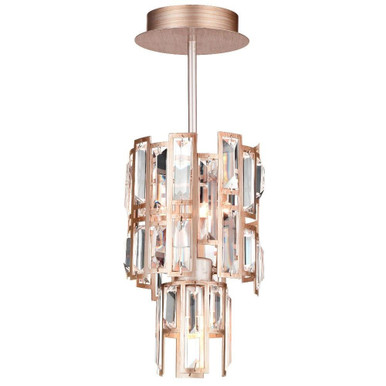 Quida 3 Light Mini Pendant by CWI - 9903P6-3-193
