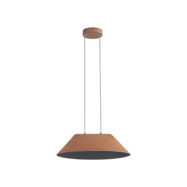 Faroe 8W 1 LED Pendant 6 Inch Tall and 20.5 Inch Wide by Golden - 3133-P21