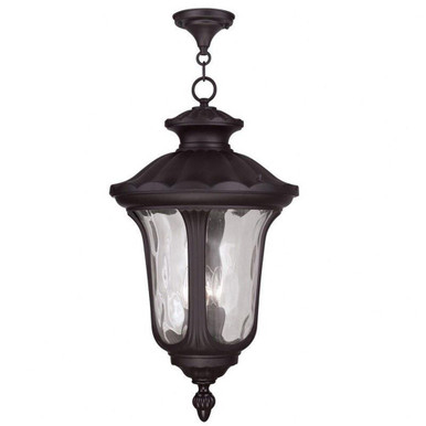 Oxford Three Light Medium Outdoor Pendant 26 Inch Tall by Livex - 7865-03