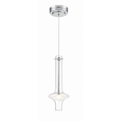 Bottleneck 6W 1 LED Small Pendant by George Kovacs - P22-077-L