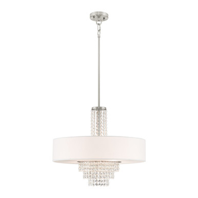 Carlisle 5 Light Medium Chandelier by Livex - 51034-91