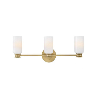 Naomi 15W 3 LED Medium Bath Vanity 9 Inch Tall and 24 Inch Wide by Lark - 85613