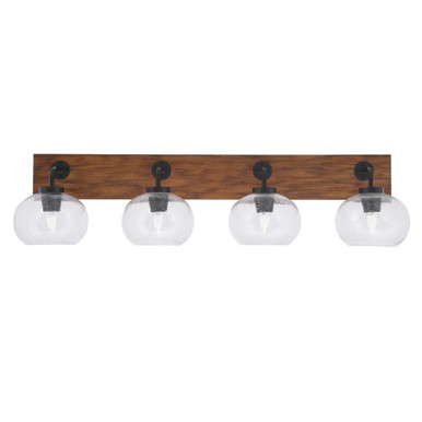 Oxbridge 4 Light Vanity Light 37.5 Inch Length by Toltec - 1774-GPDW-202