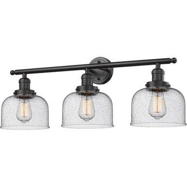Large Cone 3 Light Wall Sconce by Innovations - 205-OB-G74
