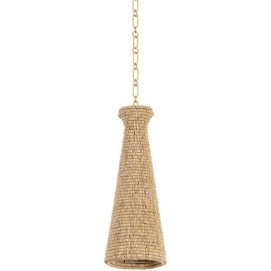 Tallman 1 Light Small Pendant by Hudson Valley - 5008-VGL