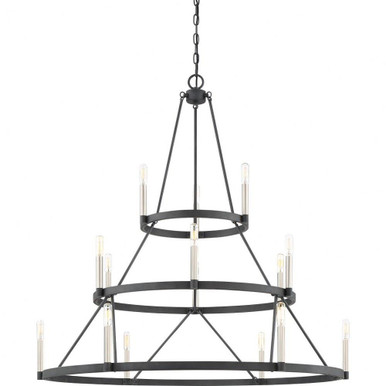 Clair Wood Place 15 Light Oversized Chandelier by Bailey Street Home - 71-BEL-2749048