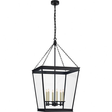Launceton 6 Light Large Outdoor Pendant by Visual Comfort Signature - CHC5612