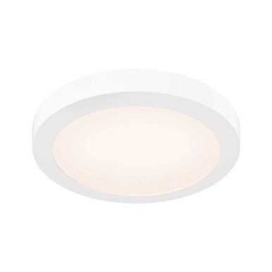 Prime 14W 1 LED 9 Inch Wide Flush Mount by DALS - FMP09-CC-WH