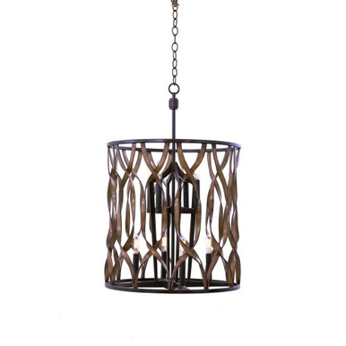 Soho 8 Light Small Foyer Chandelier by Kalco - 501852MC