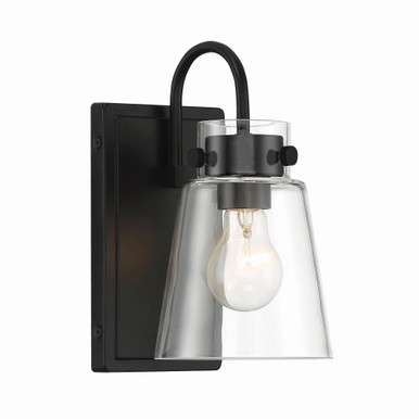 Inwood 1 Light Wall Sconce by Designers Fountain - D214M-1B