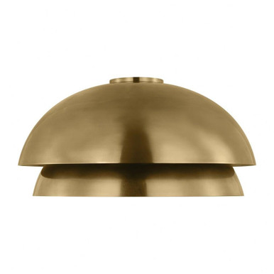 Shanti 12W 1 LED 20.5 Inch Wide Flush Mount by Visual Comfort Modern - SLFM13627