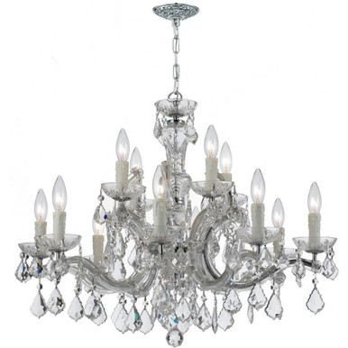 Maria Theresa 12 Light Large Chandelier by Crystorama 4379 - 4379