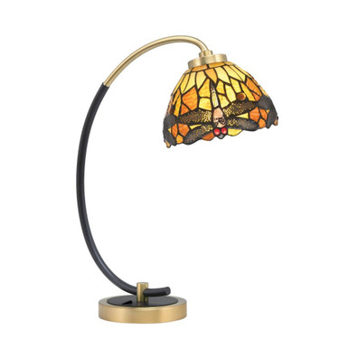 1 Light Desk Lamp 18.25 Inches High and 15.5 Inches Width by Toltec  - 57-GPMB-202