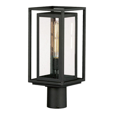 Cabana VX 1 Light Outdoor Post Mount 16.75 x 7 Inches by Maxim - 40660CDBK