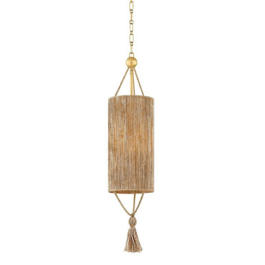 Reyn 1 Light Small Pendant 33.25 Inch Tall and 7.75 Inch Wide by Mitzi - H1036701S-AGB