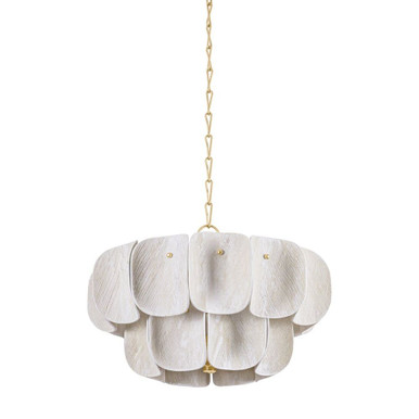 Amalfi 8 Light Chandelier 16 Inch Tall and 24 Inch Wide by Hudson Valley - 6624-VGL