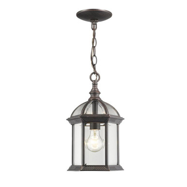 Pippin Causeway 1 Light Small Outdoor Pendant by Bailey Street Home - 372-BEL-623983