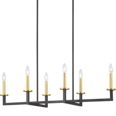 Blakely 6 Light Oversized Chandelier by Progress - P400114-143