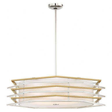 Levels 76W 1 LED Light Oversized Pendant by George Kovacs - P1073-657-L