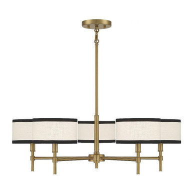 5 Light Large Chandelier by Meridian M10011 - M10011