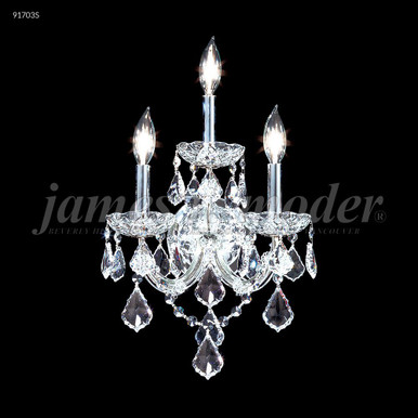 Maria Theresa Grand 3 Light Wall Sconce by James Moder - 91703