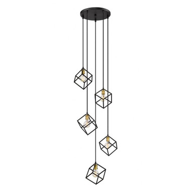 Vertical 5 Light Pendant 20.5 Inches Wide by 11 Inches High by Z-Lite - 478-5
