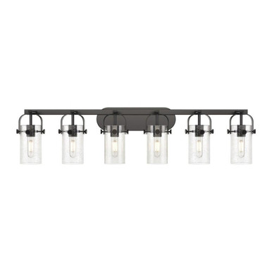 Pilaster II Cylinder 6 Light Vanity Light by Innovations - 423-6W-G423-7
