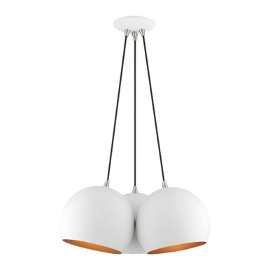 Piedmont Three Light Large Pendant by Livex - 43393-03