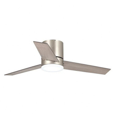 3 Blade Flush Ceiling Fan with Light Kit 48 Inch Wide by Parrot Uncle - F6298