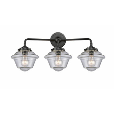 Oxford 3 Light Vanity Light 25.5 Inch Wide by Innovations - 284-3W-G53