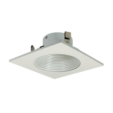 Accessory Four Inch Stepped Baffle with Square Trim - 302-BEL-832007