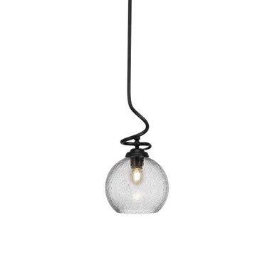 Capri 1 Light Small Stem Pendant 19.25 Inch Tall by Toltec - 900-951925