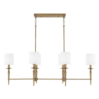 Abbie 6 Light Oversized Island Chandelier by Capital - 842661