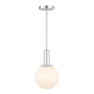 1 Light Small Pendant 13.25 Inch Tall by Meridian - M7050