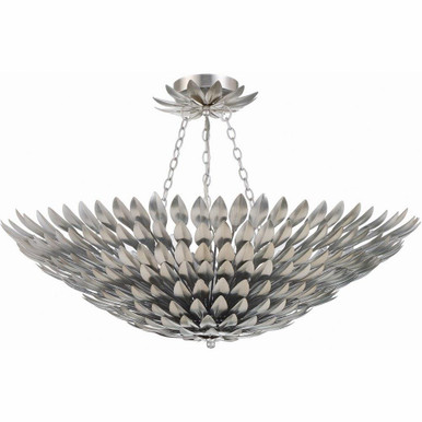 Broche 8 Light Large Flush Mount by Crystorama - 519_CEILING