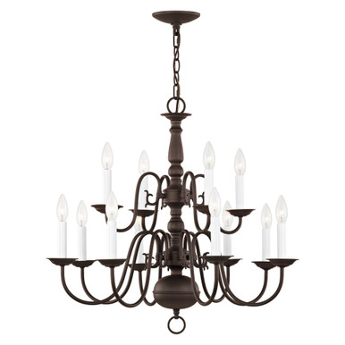 St Michaels Park 12 Light Medium Chandelier by Bailey Street Home - 218-BEL-1653639