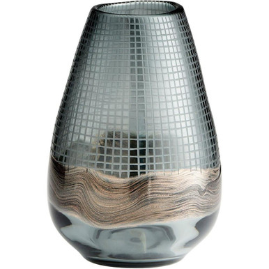 Axiom 7.25 Inch Large Vase by Cyan - 09971