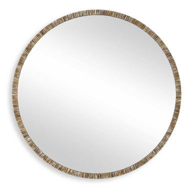 Odeon Round Mirror 40.25 Inch Tall and 40.25 Inch Wide by uttermost - 08246
