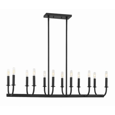 New Knoll 12 Light Oversized Chandelier by Bailey Street Home - 49-BEL-931514