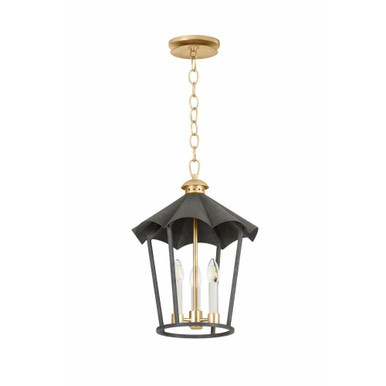 Wildomar 3 Light Medium Pendant by Troy - F3714-VGL/FRN